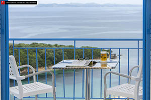 Hotel Agia Paraskevi, balconies with great views!